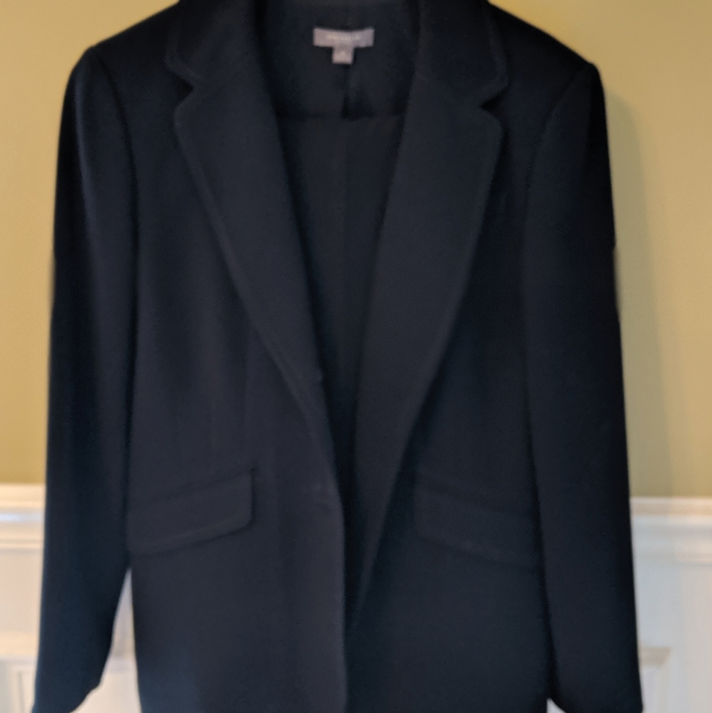Ann Taylor Petite 8P Black Jacket and Pants Suit